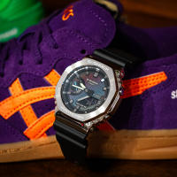 ​reloj deportivo hombre Casio G-Shock Rainbow Brick Wall GM-2100RW-1AJF JDM 200M WR 49.3 × 44.4mm Hora Mundial JDM (mercado interior japonés) - details 5