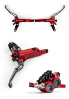 Freno De Disco Hidráulico IIIPRO IV4R Para MTB AM DH 4 Pistones Mineral De Petróleo Técnica CNC 82/145cm Para Bicicletas De Montaña XC De Climber - details 9