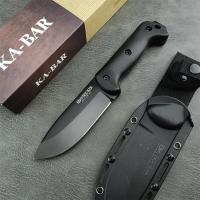 Nueva Cuchillo Fijo KB BK2 Para Camping Al Aire Libre Cuchillo De Sobrevivencia De Caza Y Senderismo Con Hoja De Acero 8Cr13Mov Y Mango De Fibra De Nylon - details 9