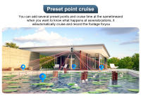 Cámara PTZ IP 8MP HD Exterior Doble Lente Wifi Vigilancia Seguridad AI Seguimiento Automático Monitorización Video Impermeable - details 5