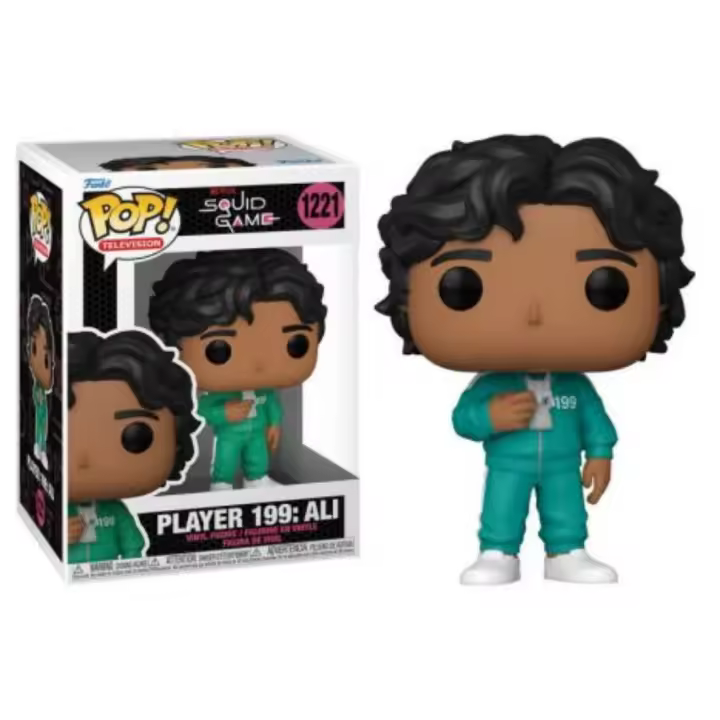 Funko Pop El Juego del Calamar Serie Player 199 Ali 1221 - 1