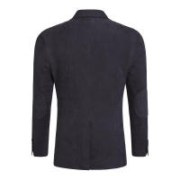 Otoño e Invierno nueva moda abrigo de lana de un solo pecho para hombres corto casual color sólido versátil abrigo delgado para hombres - details 2