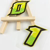 Pegatinas De Motocicleta 1PC 012345678910 Para Tanque De Combustible Lados De Panel De Scooter Y Sombrero DIY Moda Moto Vinilo Decales - details 2
