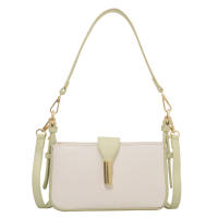 Bolso De Mano De Moda Cuadrado Tendencia Bolso Cruzado Con Correa Ajustable De Cuero PU Satchel Monedero Para Mujer - details 25