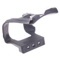 Paquete De 1 Par De Clip De Tela Para Bicicleta Ultra-Ligero Negro Accesorios De Ciclismo Clips De Pie De Pedal Medio Con Tornillos Para Montañas - details 10