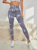 Pantalones De Yoga De Cintura Alta Sin Costuras Para Mujer Levanta Glúteos Pierna Larga Elasticidad Completa Fitness Running - details 0