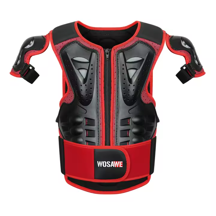 WOSAWE Conjunto De Armadura Completa Para Niños 5-10 Años Motocross Ropa Deportiva Para Skateboarding Esquí Equipamiento De Armadura Unisex - 1