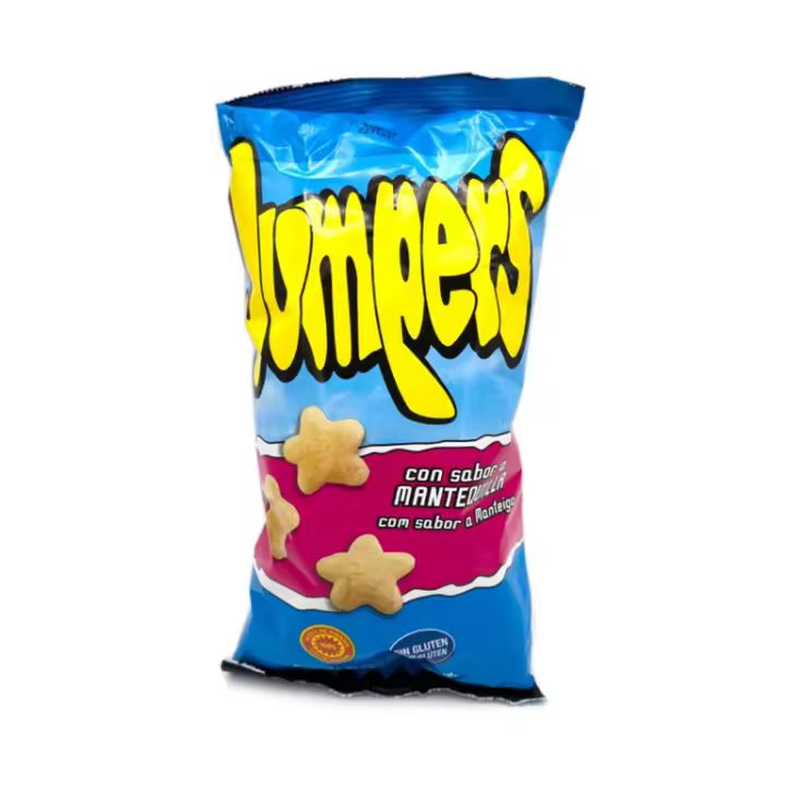 JUMPERS MANTEQUILLA 42 GRS. PAQUETE DE 10 UNDS SIN GLUTEN - 1