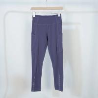 Leggings Deportivos De Cintura Alta Para Mujer Yoga Gimnasio Secado Rápido Fitness Correr Pantalones De Yoga Con Bolsillos - details 11