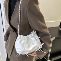 Bolso De Hombro Para Mujer Diseño Pliega Unilateral Cuero PU Bolso De Mano Sencillo Casual Bolso De Buho Pequeño Con Cremallera - details 9
