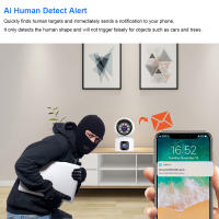 Cámara IP 4G Con Doble Lente Y Visión Nocturna Para Monitor De Bebé Interior Seguridad CCTV Detección De Humanos Cámara De Video Bidireccional Protección De Seguridad - details 7