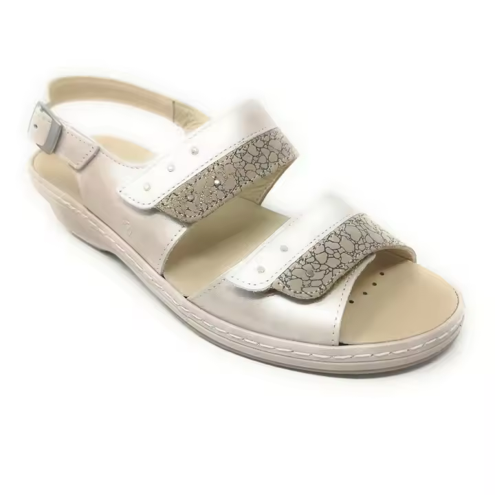 SANDALIAS SUAVE by LEYLAND 3034  ISOBEL TEA.Sandalia para mujer realizada en piel,muy comoda.Plantilla extraíble, anatómica y lavable en piel. - 1