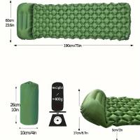 Nueva Manta De Descanso Para Camping Inflable Ultraligera Con Almohadilla Y Soporte Cabeza Para Viajes Y Senderismo - details 6