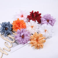 3/5/10Pcs Cabezas De Flores Artificiales De Seda Dahlia Para Boda Decoración Del Hogar DIY Corona Regalo Caja Scrapbooking Artesanía Flor Falsa - details 5