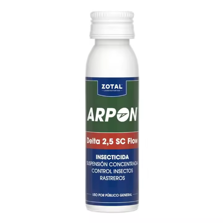 Zotal Laboratorios Insecticida ARPON DELTA SC FLOW 25 Ml - Elimina Cucarachas, Hormigas y Mosquitos - 1