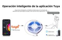 Tira De LED COB RGB Inalámbrica Con Control WiFi Y USB Para Habitación 576leds/m Compatible Con Tuya Smartlife Cambio De Color Tira De Luz LED Inteligente - details 2