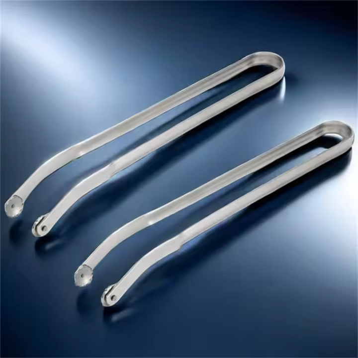 Pinzas Para Barbacoa Profesionales De Acero Inoxidable Con Mango Largo Herramienta De Cocina Para Asar Y Girar Salchichas Utensilios De Cocina No Atrapa Adhesivos - 1