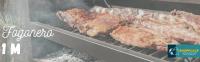 Barbacoa Parrilla Fogonero Argentino Redondo 1m Diametro Aire Libre Artesanal. Color Negro. Medidas 100x60 cm Incluye Accesorios - details 0