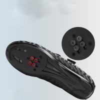 Zapatos De Ciclismo Profesionales Para Hombres Ultraligeros Con Doble Hebilla Zapatillas De Carreras De Carretera MTB Mountain Bike - details 6