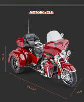 Modelo De Motocicleta a Escala 1:9 De Aleación De Metal Con Función De Retroceso Y Absorción De Choques Juguete De Colección Para Niños Tamaño Miniatura Aproximadamente 19.5*10*11CM - details 3