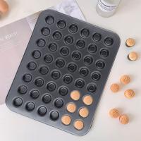 Molde Para Cupcakes Redondos Mini 48 Piezas Horno a Gas Y Eléctrico Antiadherente De Acero Carbono Uso En Cocina Y Hogar - details 0