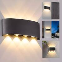 Lámpara De Pared LED Moderna Para Interior Y Exterior Luz Blanca Versátil Para Sala De Estar Corredor Dormitorio Decoración - details 31