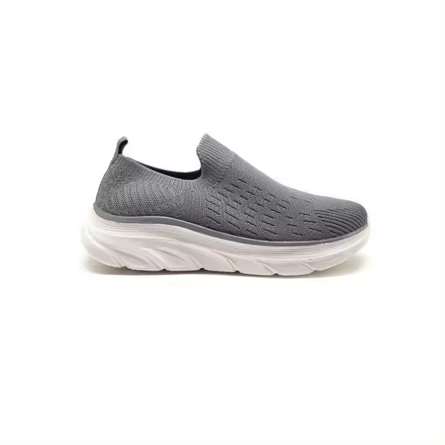 DOUBLE MEMORY DEPORTIVA MUJER SLIP-ON CON PLANTILLA MEMORY FOAM HL315GRIS 6X DOUBLE MEMORY - 1
