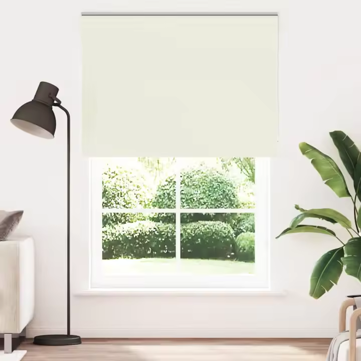 Estor Enrollable Opaco Blanco Roto 160x210cm Tela Ancho 156,6cm - 1