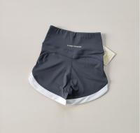 Shorts Deportivos De Cintura Alta Para Mujer En Verano Rojos Para Yoga Y Fitness Transpirables Y Casuales Talla Verdadera - details 3