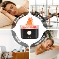 Difusor de aceites Esenciales Flame,difusor de aromaterapia con Luz Nocturna de color, humidificador de Aire ultrasilencioso,200 ml - details 4