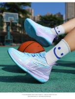 Zapatillas De Baloncesto Para Hombres Transpirables Antideslizantes Absorbentes De Impacto Ligeros Con Suela Suave Y Luz Deportivas Para Estudiantes - details 23