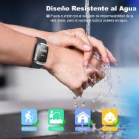 Pulsera repelente de mosquitos, reloj antimosquitos recargable por USB ultrasónico resistente al agua, pantalla de reloj - details 1