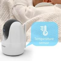 Monitor para bebés con 30 horas de batería, video con cámara y audio en una pantalla grande de 5 pulgadas, visión nocturna. - details 0