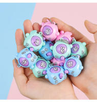 Llaveros Mini Pop Para Niños Juguete Sensorial Y Antiestrés Juego De Papel-Tijera-Piedra Regalos Para Cumpleaños Y Invitados - details 1