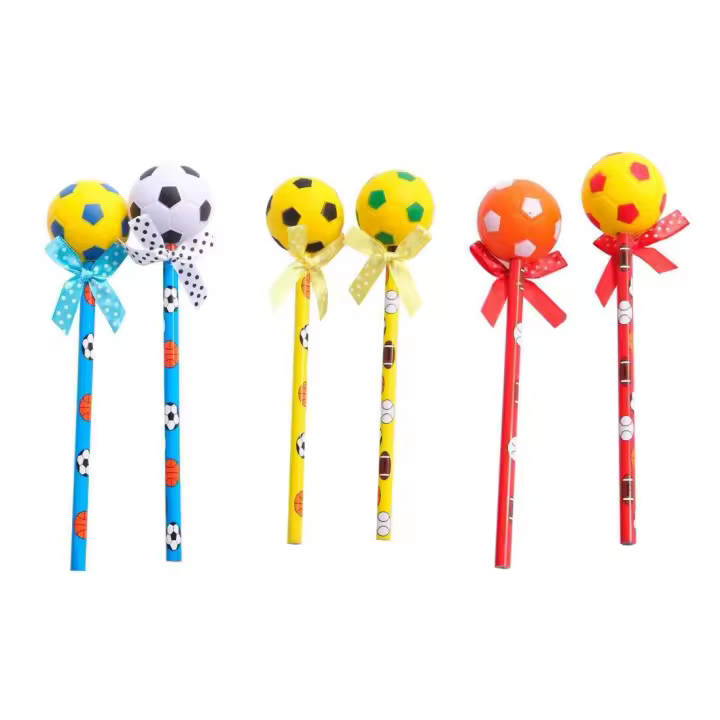 Lote 24 Lapiceros balón de fútbol - Regalos Comuniones Baratos Detalles Niños cumpleaños cumples baratos Navidades Colegios Graduaciones Fiestas Comuniones bodas - 1