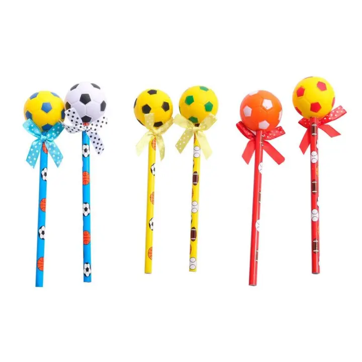 Lote 24 Lapiceros balón de fútbol - Regalos Comuniones Baratos Detalles Niños cumpleaños cumples baratos Navidades Colegios Graduaciones Fiestas Comuniones bodas - 1
