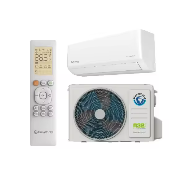 Aire acondicionado split fw14 3000 frg Fanworld | Wifi Incluido |  Modelo Silencioso y con A++ | Con bomba de calor incluida - 1