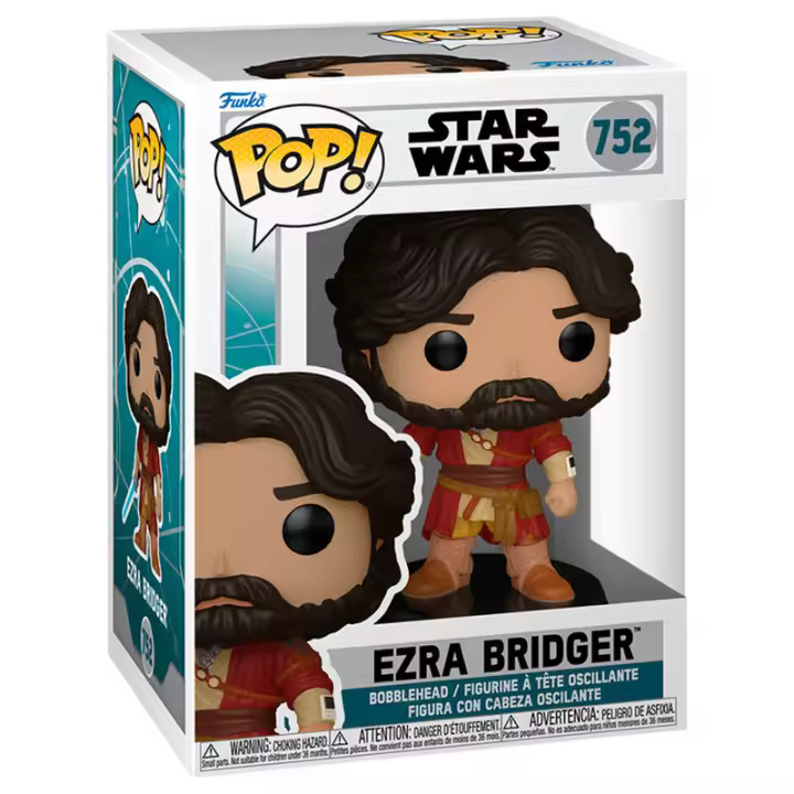 Figura Pop Star Wars Ezra Bridge-Figura de Vinilo Coleccionable - Idea de Regalo- Mercancia Oficial - Juguetes para Niños y Adultos - Movies Fans - Muñeco para Coleccionistas y Exposición - 1