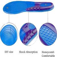Almohadillas De Silicona Ortopédicas Para Hombres Y Mujeres Antideslizantes Insertos De Zapato Antichoque Soporte De Arco Para Pies Planos Y Confort - details 3