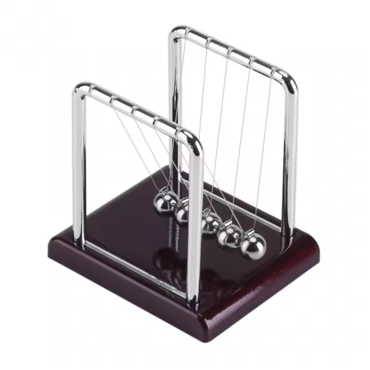 Bola De Equilibrio Para Escritorio Acero Mágnetico Physics Science Pendulum Juguete Educativo Regalo Divertido Para Escritorio - 1