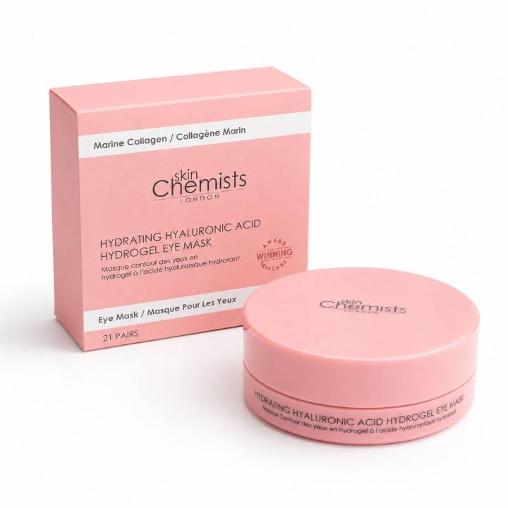 Mascarilla hidratante de hidrogel para ojos con ácido hialurónico (20 pares) para mujer — oferta en Miravia