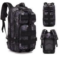 Mochila Táctica 30L Para Hombres Bolsa De Supervivencia Camuflada Con Sistema Molle Para Camping Caza Senderismo Escalada Deportes Al Aire Libre - details 9