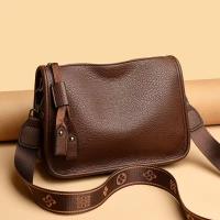 Bolso De Hombro Para Mujer De Cuero Genuino De Alta Calidad Lujo Suave Cuero De Vaca Bolso De Tote Moda 2025 Bolsos Cruzados Y De Hombro Para Damas - details 1