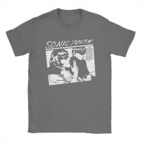 Camiseta Vintage Heat And Youth Sonic Youth Para Hombre Cuello Redondo 100% Algodón Manga Corta Estilo Casual T-Shirt De Música Bandas - details 7