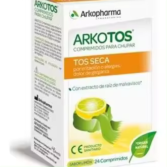Arkopharma Arkotos Limón, 24 Comprimidos - 1