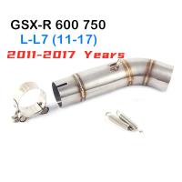 Escape De Moto Para Suzuki GSXR K6 K7 K8 Muffler Silencer Middle Link Pipe De Acero Inoxidable Pieza Directa De Fábrica - details 2