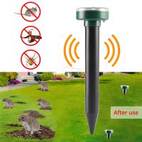 Repelente Ultrasonido Solar Electrónico Repelente De Ratas Serpientes Insectos Alta Potencia Vibración Batería Integrada IP64 Exposición Solar Para Exterior - details 3