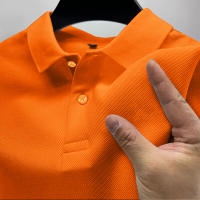 Camisa Polo Casual Para Hombre Verano Streetwear Manga Corta Empresarial Transpirable Rápida Secado Estilo Sólido Tallas S-4XL - details 7