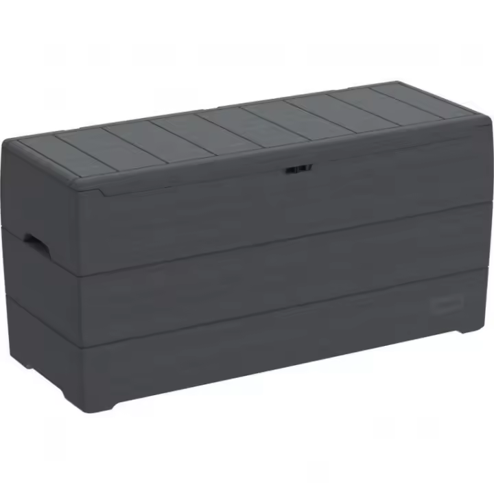 Baúl PVC Duramax 116,5x45x56 cm, Color Gris, 270 litros - 1