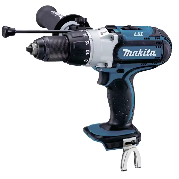 Makita DHP451Z Taladro Atornillador de Impacto inalámbrico de 18 V (sin batería, sin Cargador), Color, Size - 1